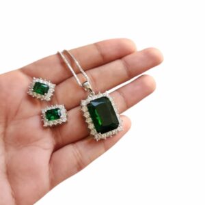 Emerald Luxe Jewelry Set – Musq Collection
